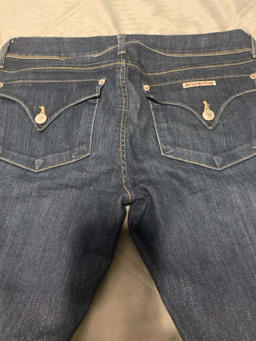Hudson Collin Flap Skinny Dark Wash Jeans Women's Size 29